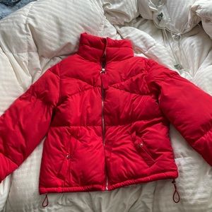 Puffy jacket, Red, Small, Perfect condition